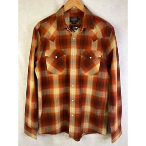Pendleton Deadstock Frontier Shirt Men's Western Style Sz M RA1404-79720